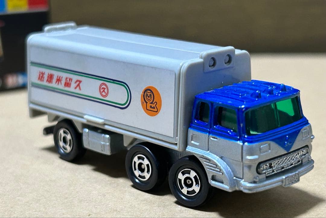 日本製 トミカ ふそう ウイングルーフ トラック 久留米運送