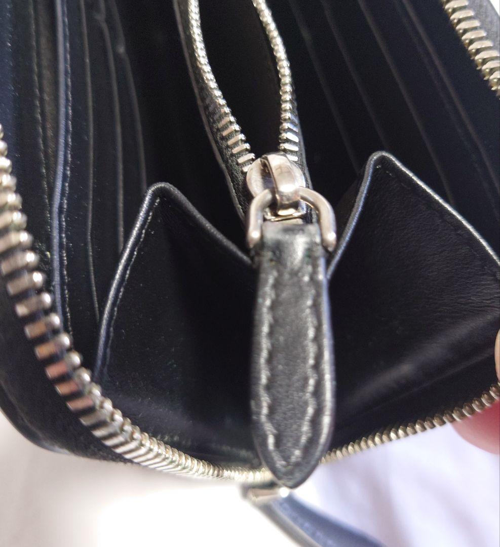 ✨️新春SALE✨️　BURBERRY　ブラック　チェーン柄　長財布