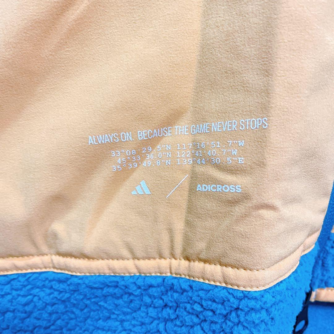 adidas ADICROSS パテッド ボアフリースベスト Lサイズ - メルカリ