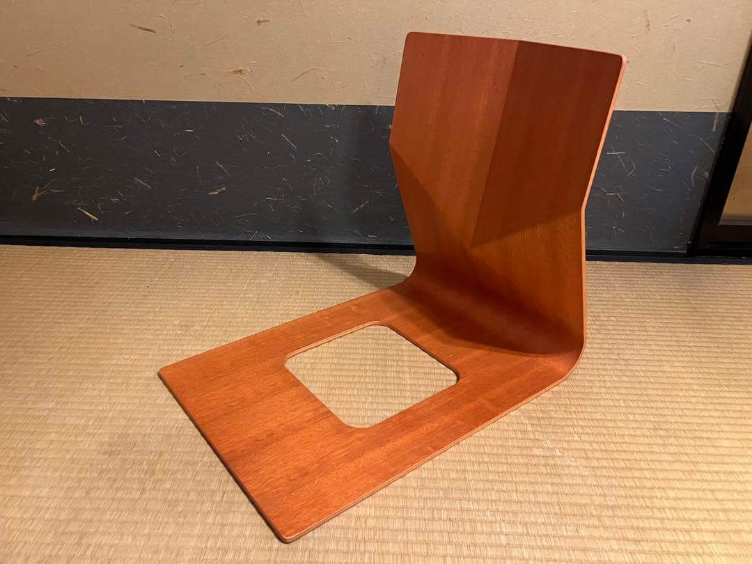 天童木工 高級木製座椅子 曲げ木 メランティ材 木製座椅子 2脚セット