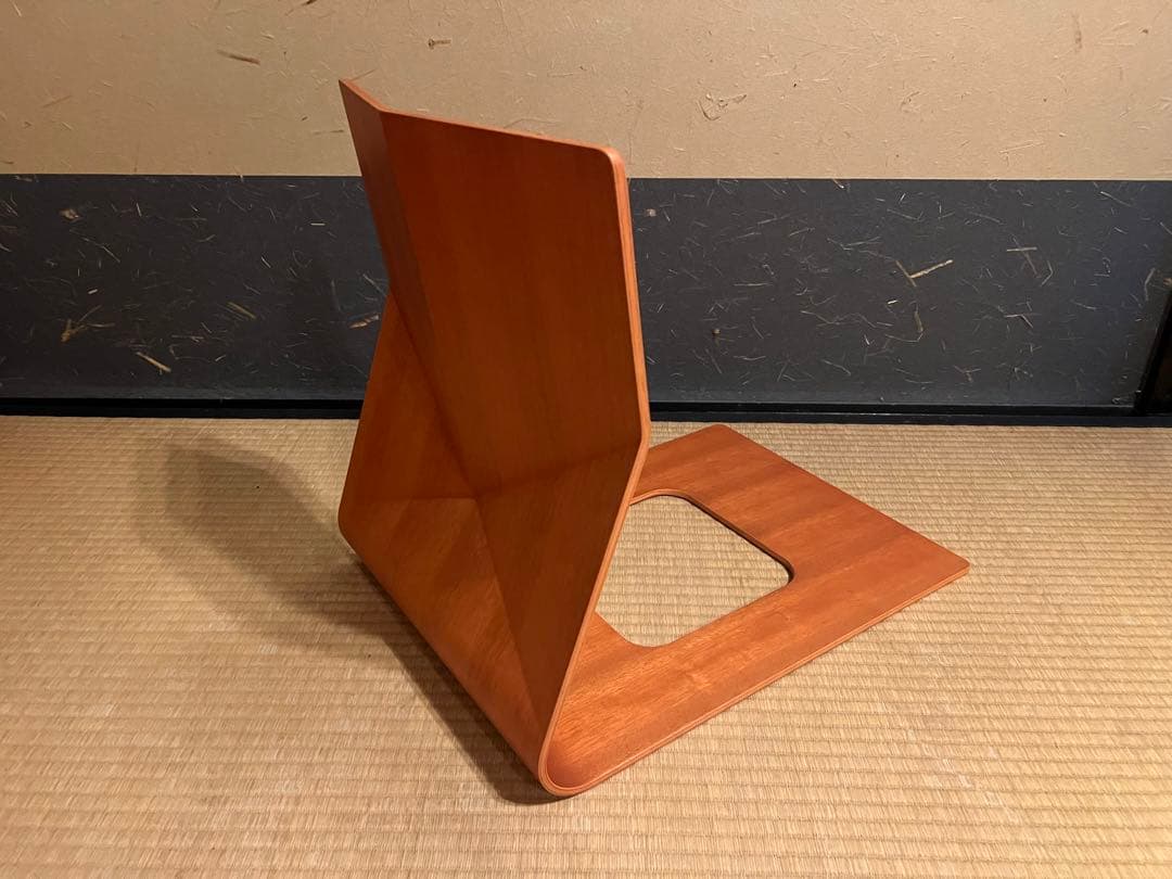 天童木工 高級木製座椅子 曲げ木 メランティ材 木製座椅子 2脚セット