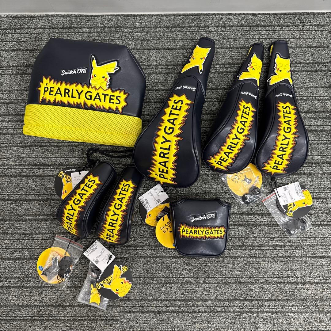 パーリーゲイツ　ピカチュウ　ポケモン　キャディバッグセット　10点セット