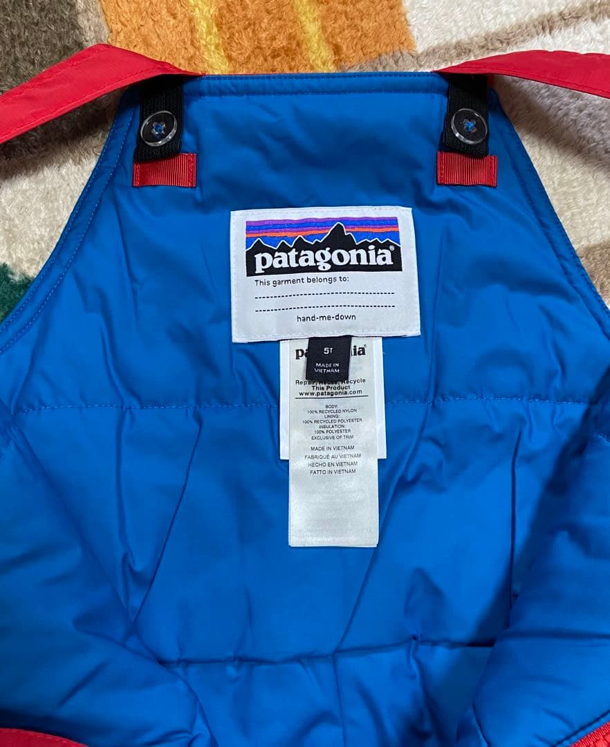 Burton kids スノーウエア　ジャケット　ビブパンツセット　5T 110