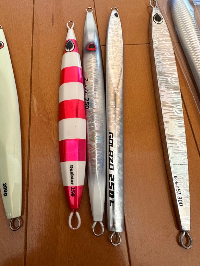 キハダジギング　トンジギ　ジグセット7本 ゴラッソロング