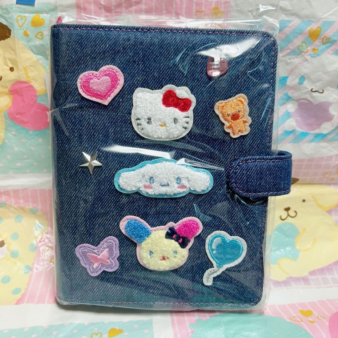 サンリオ デニムワッペンデザイン バインダー - メルカリ