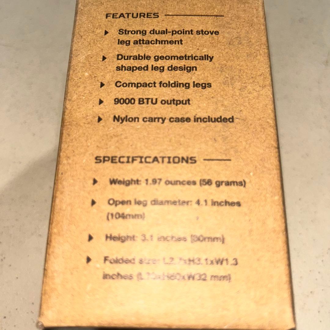 新品　VARGO Jet Ti 2 Stove シングルバーナー