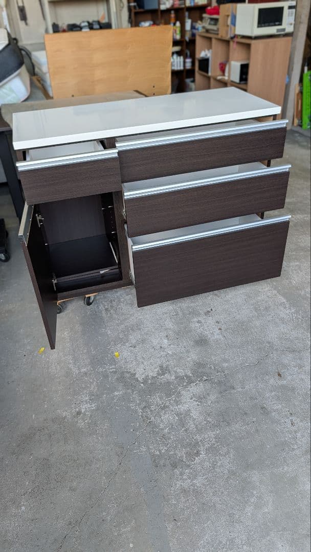 ニトリ キッチンカウンター120cm