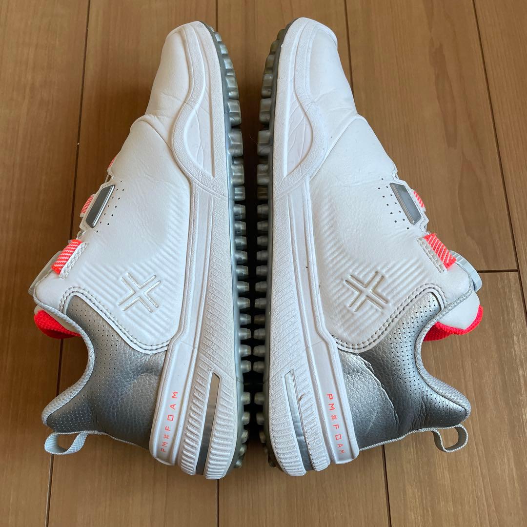 PAYNTR X 003 FF WO ゴルフシューズ ホワイト/ピンク　23.5