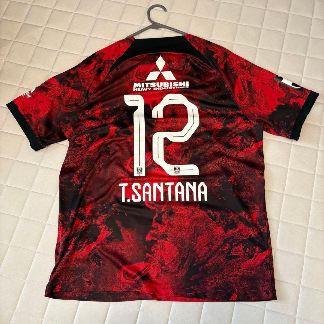 浦和レッズ　2024シーズン　チアゴサンタナ選手　ユニフォーム　12番