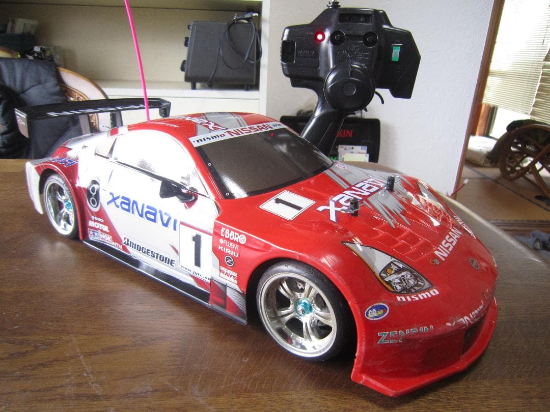 完全動作品 1/10 TKワークス フルコンバ 大会参戦車輛 TT01R ワイド