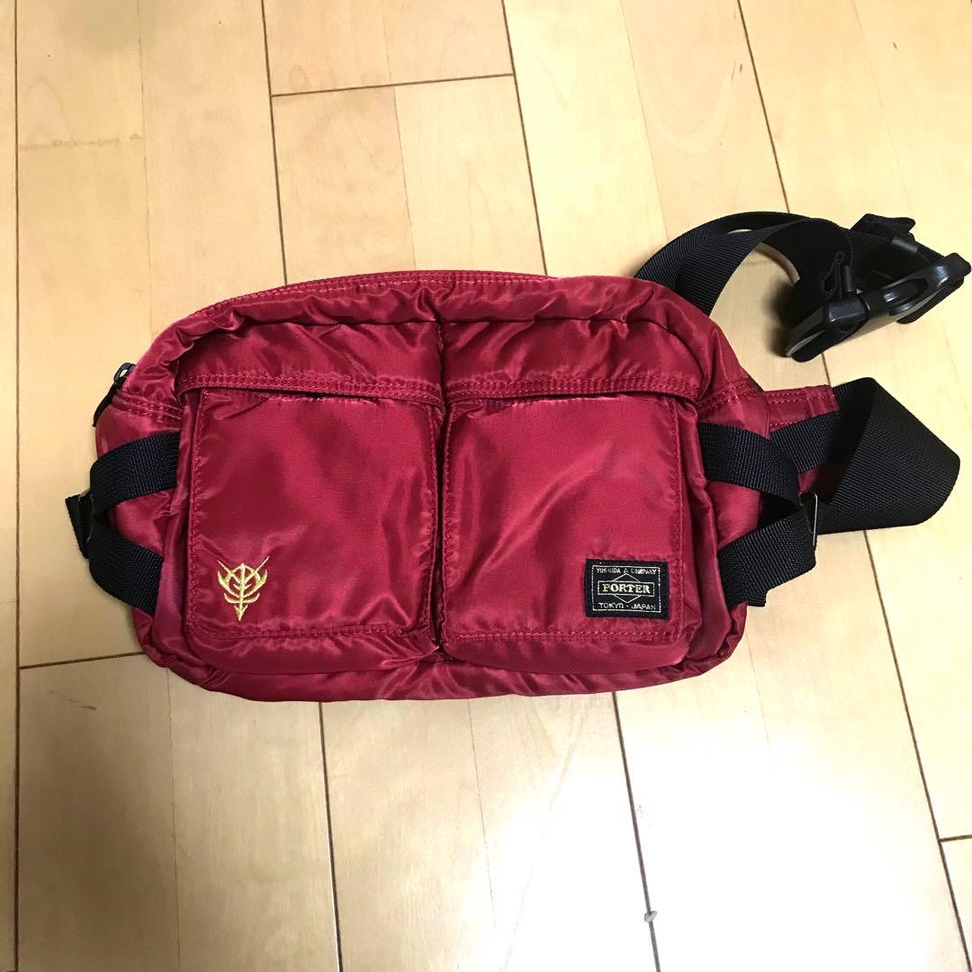 PORTER × STRICT-G コラボ 限定 完売品 シャア ウエストバッグ