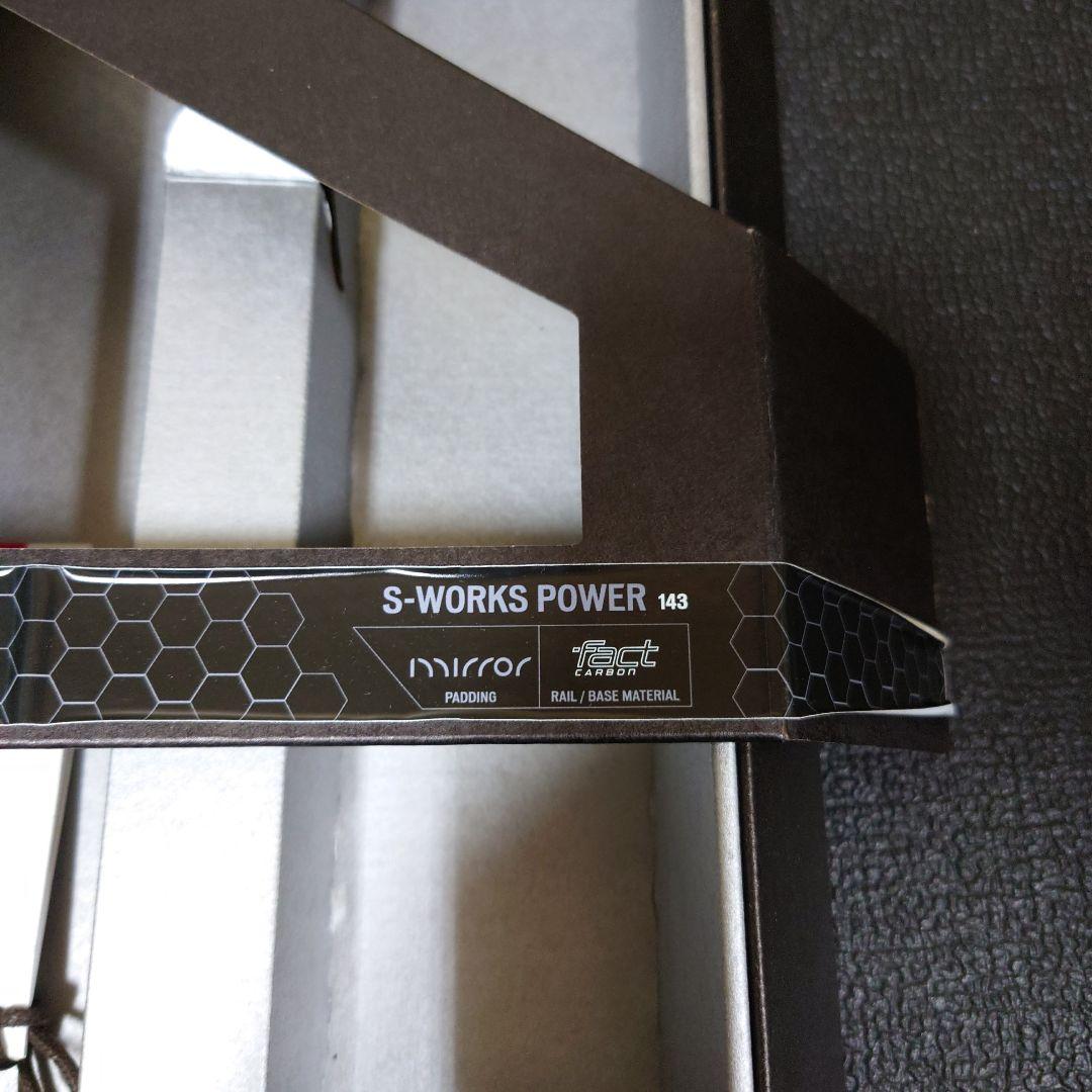 S-WORKS POWER 143 サドル