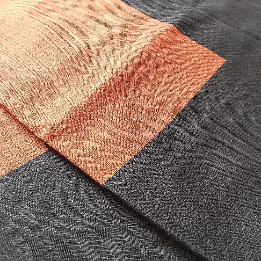 美品 21AW エルメス カシミヤ シルク Hパッサン 大判 ストール 男女兼用