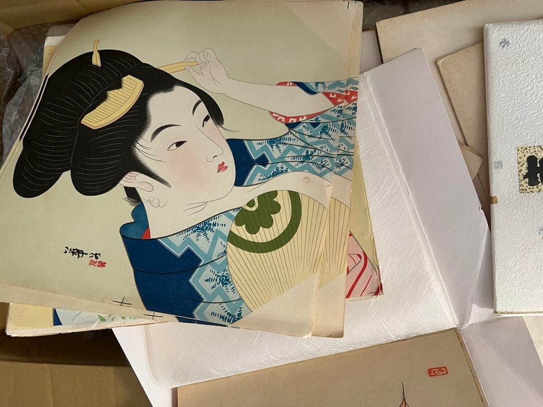 掛軸まとめて30本 ＆他色紙、（日本画 書 山水 中国書画 大幅 ）など！