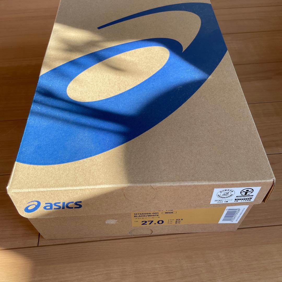 ASICS 安全靴 27.0 ブラック/ホワイト