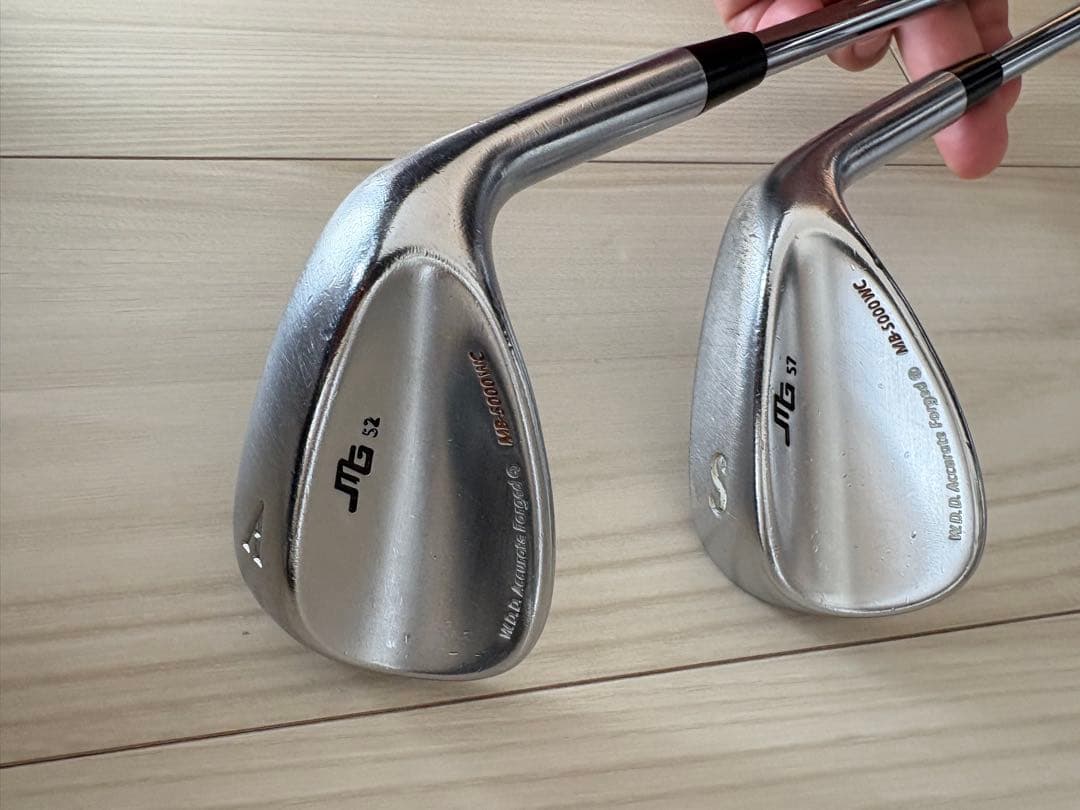 三浦技研5- PWの6本 .ウェッジ52°57°セット