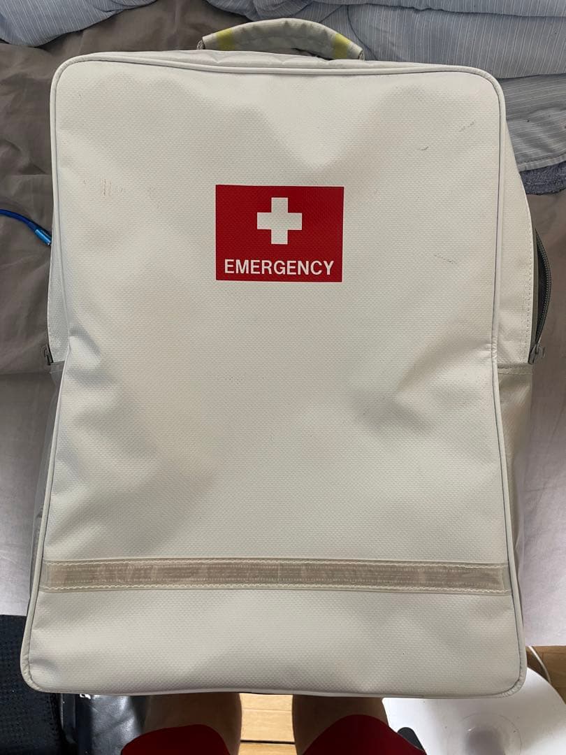 難あり　防災防犯ダイレクト　防災リュック 非常用持ち出し袋　28点