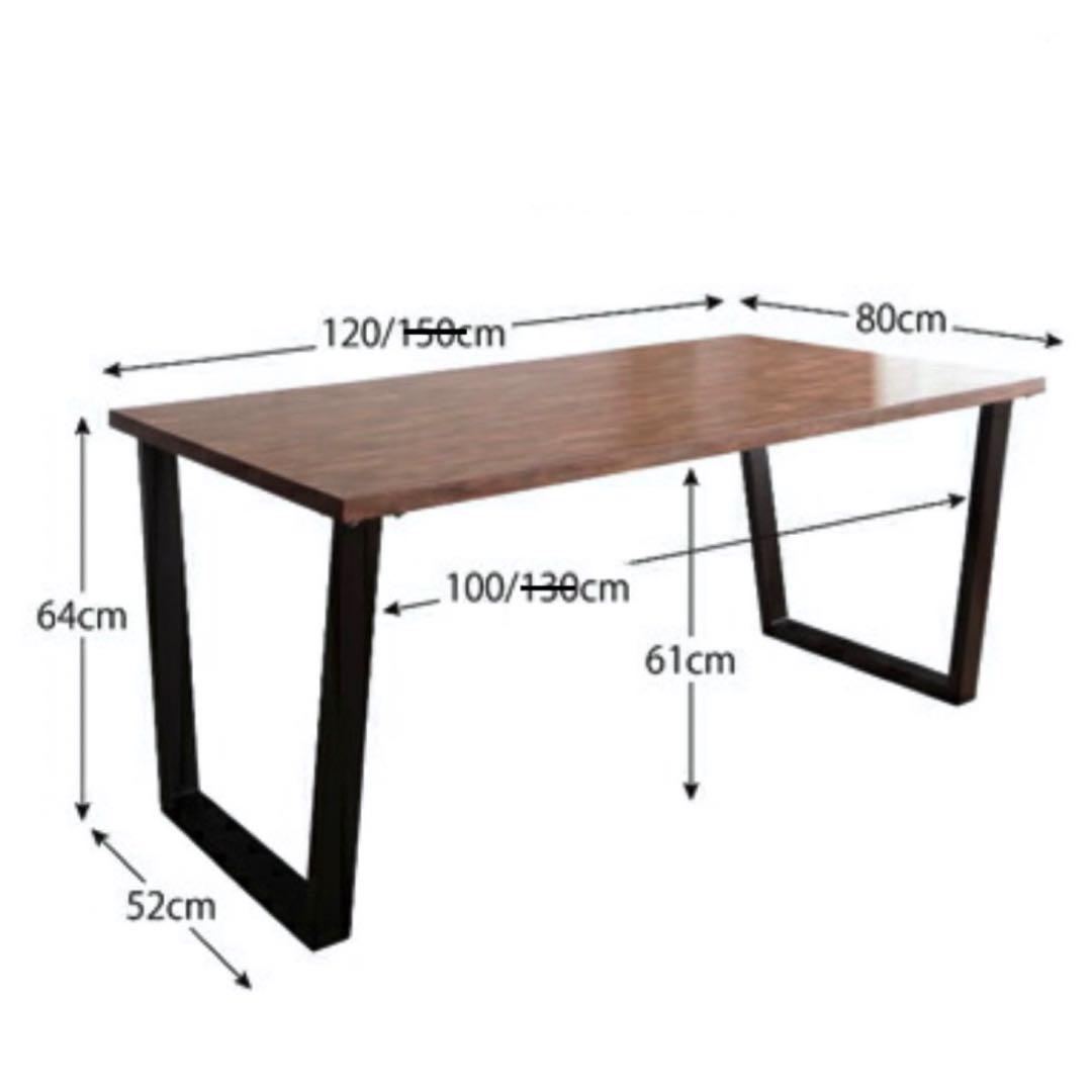 配送料込み ダイニングテーブル カフェ テーブル 120cm幅