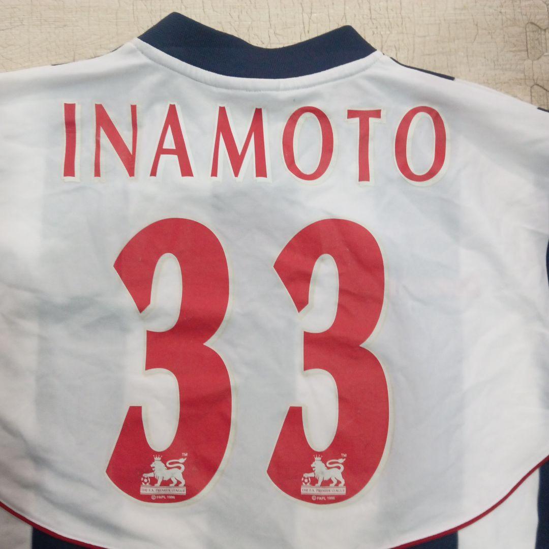 ウェストブロムウィッチ・アルビオン サッカーシャツ稲本モデル