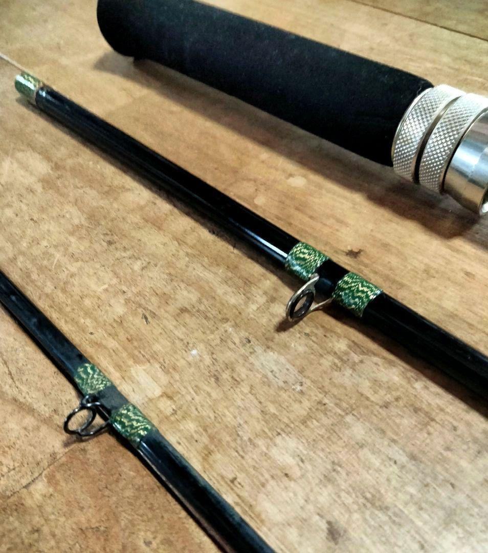 美品】菊池工房 キクチクラフト アンペックス レイクトローリングロッド