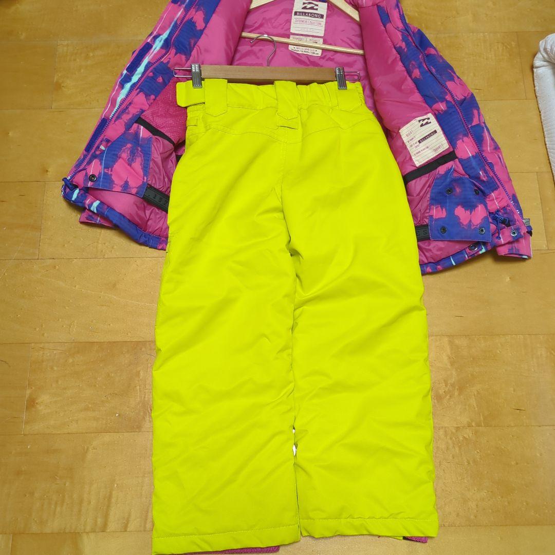 【billabong】ビラボン スノーボードウェア キッズ上140下 130