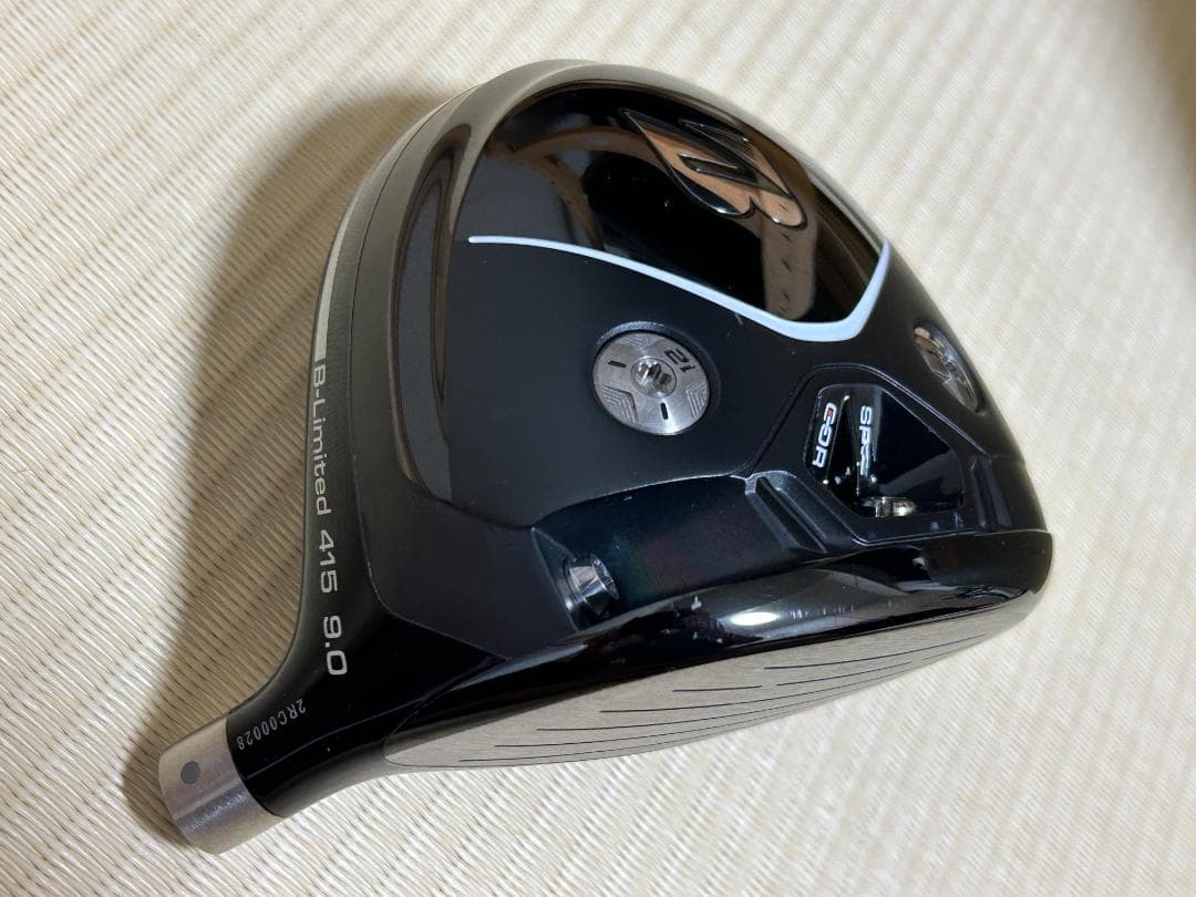 超美品 ブリヂストン B-Limited 415 ドライバーヘッド 9度