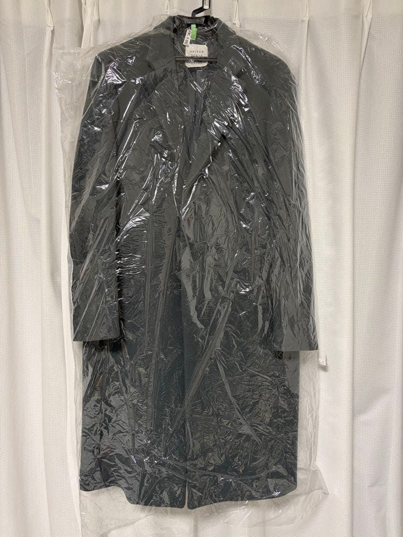 【美品】UNITED TOKYO 撥水SUPER140's チェスターコート