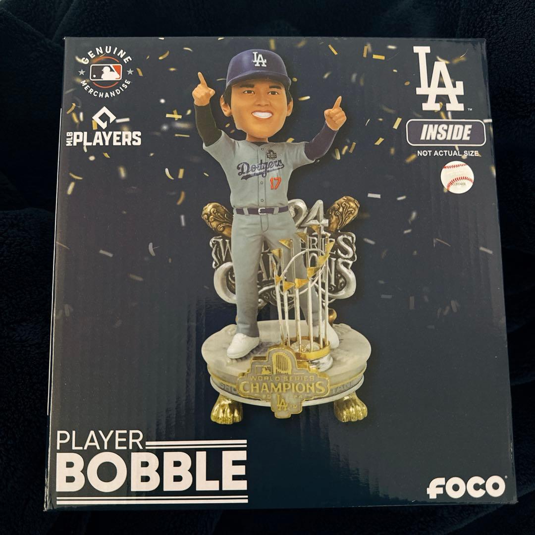 大谷翔平WORLD SERIES CHAMPIONSボブルヘッド