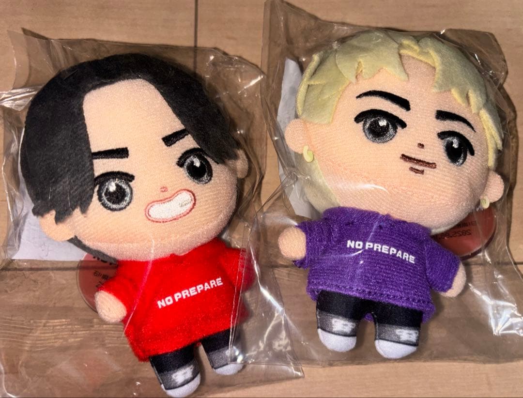 コムドット　ノンプリ　石川　極悪コンビ やまと ひゅうが ぬいぐるみ マスコット