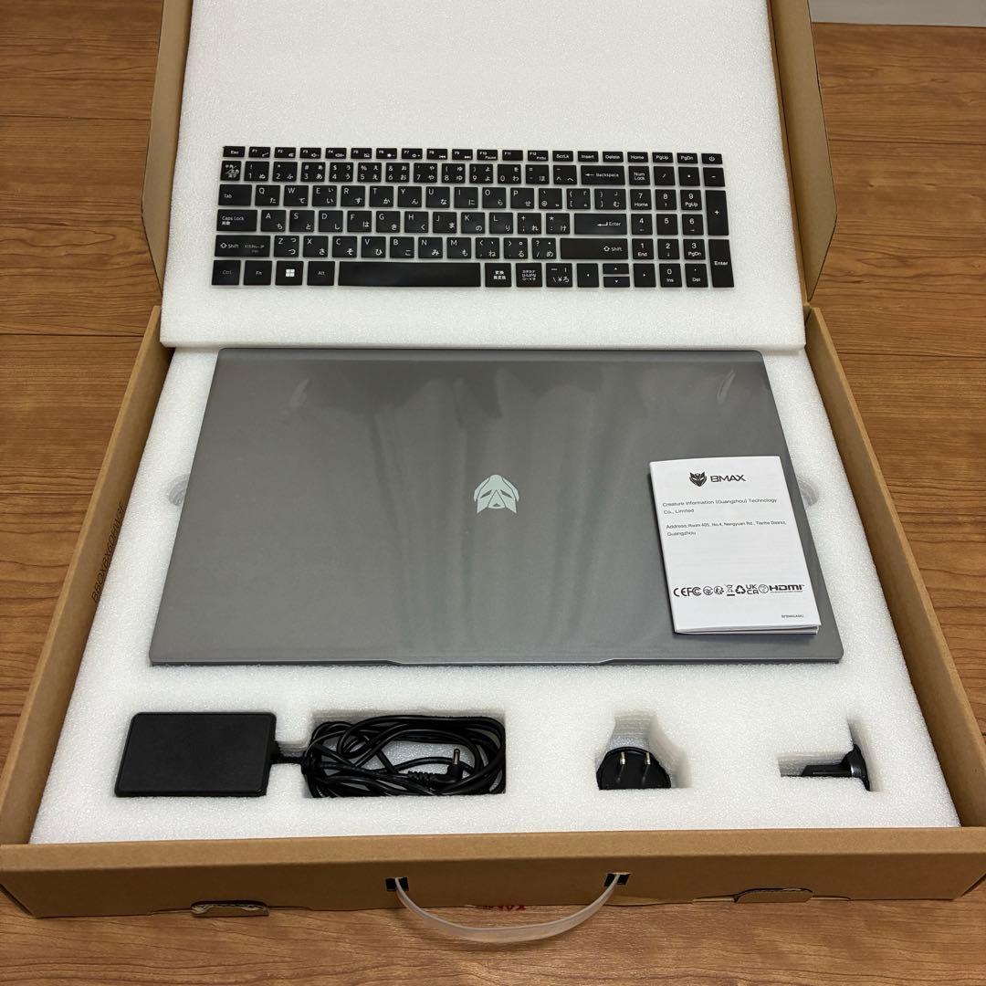 BmaxノートPC 15.6インチ 16GB 512GB Windows11
