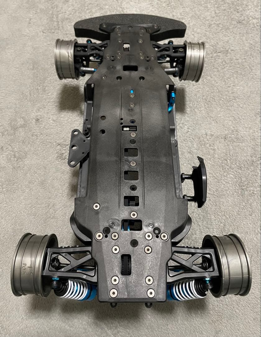 タミヤ TA07 PRO シャーシ　オプション多数　ボディ付　組立済　未走行