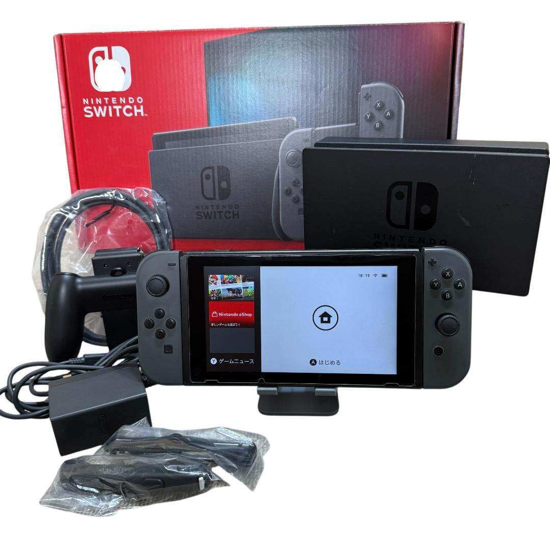 ★Nintendo Switch★ スイッチ本体 Joy-Conグレー