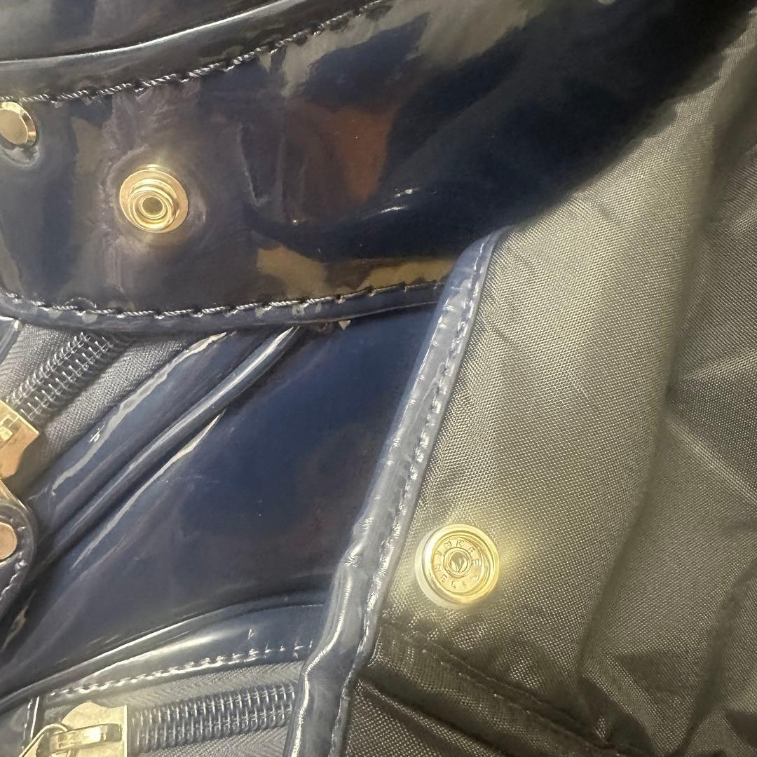 ブルーラケット　PEARLY GATES ゴルフバッグ ネイビー