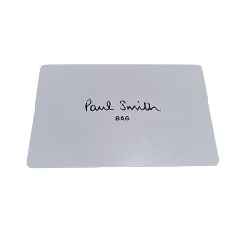 【美品】ポールスミス レザーショルダーバッグ マルチカラー ストライプ ブラウン