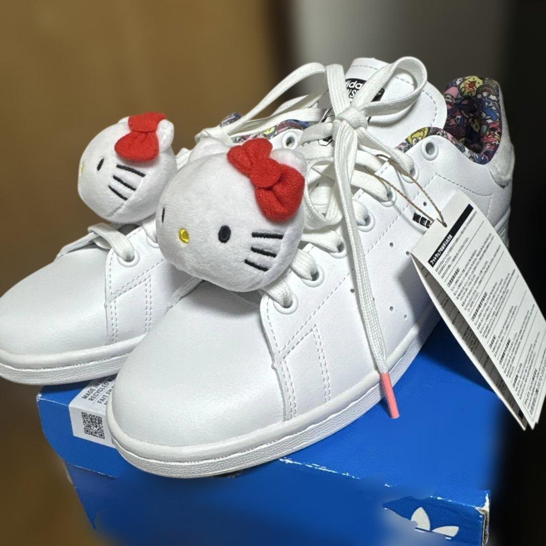 アディダス コラボスニーカー ハローキティ スタンスミス 新品 25cm