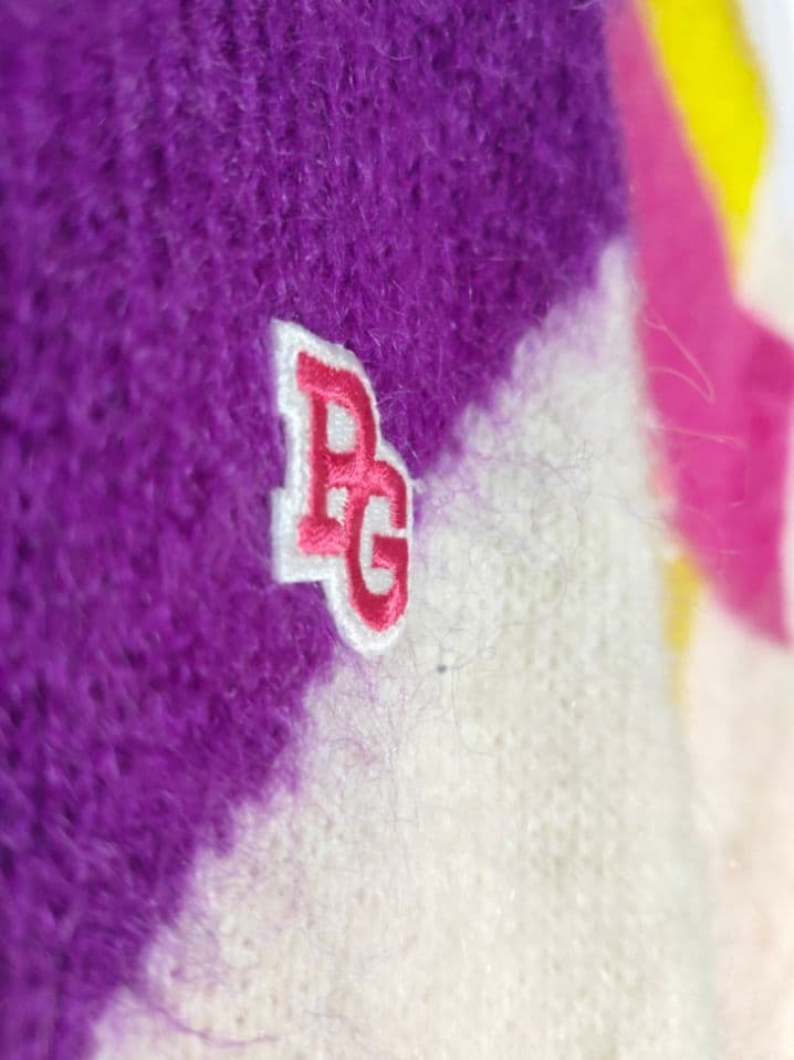 ト*)様 新品7万円 パーリーゲイツ モヘアニット＆スカート ふわふわ