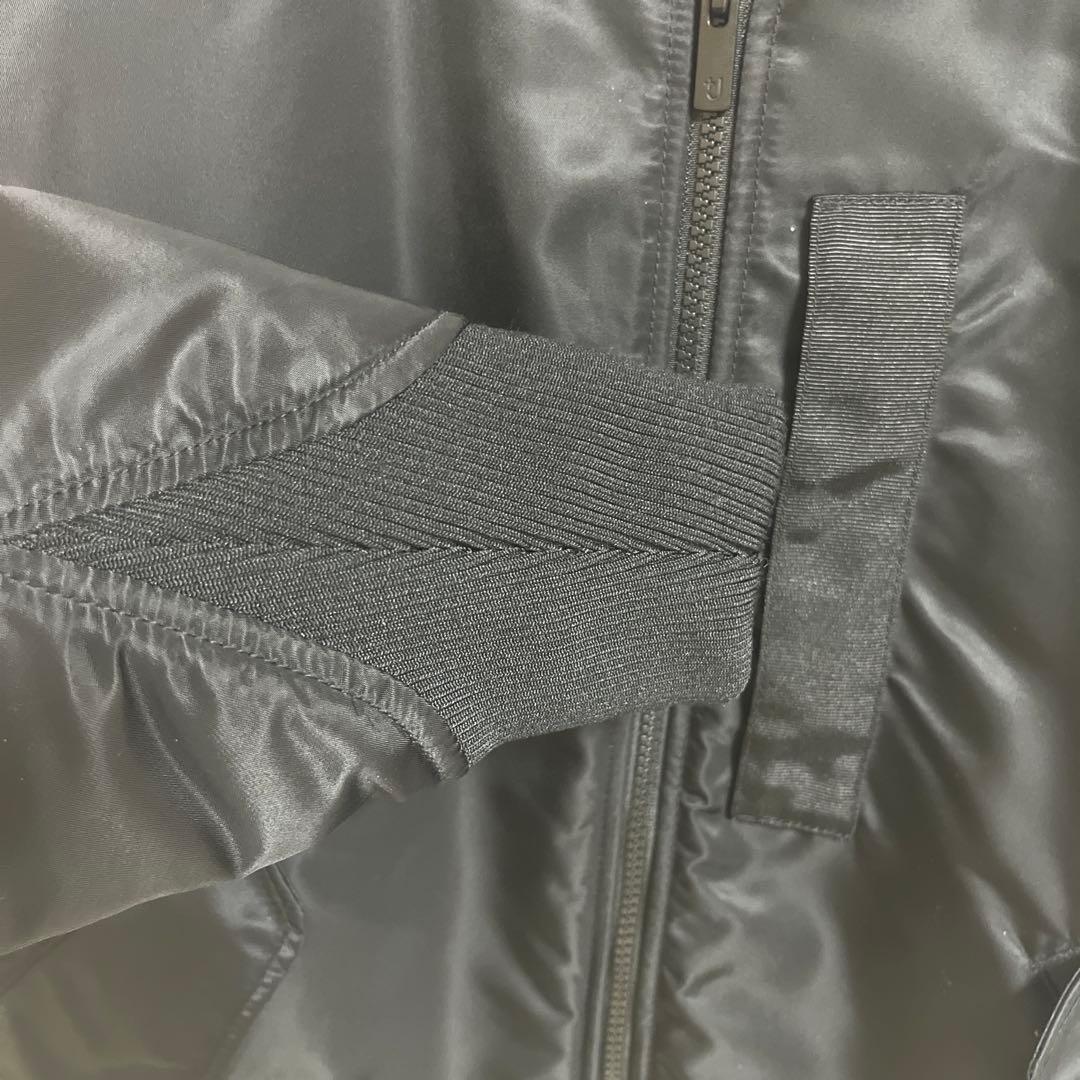 ユニクロ+J MA-1 ハイブリッドダウン　オーバーサイズMA-1