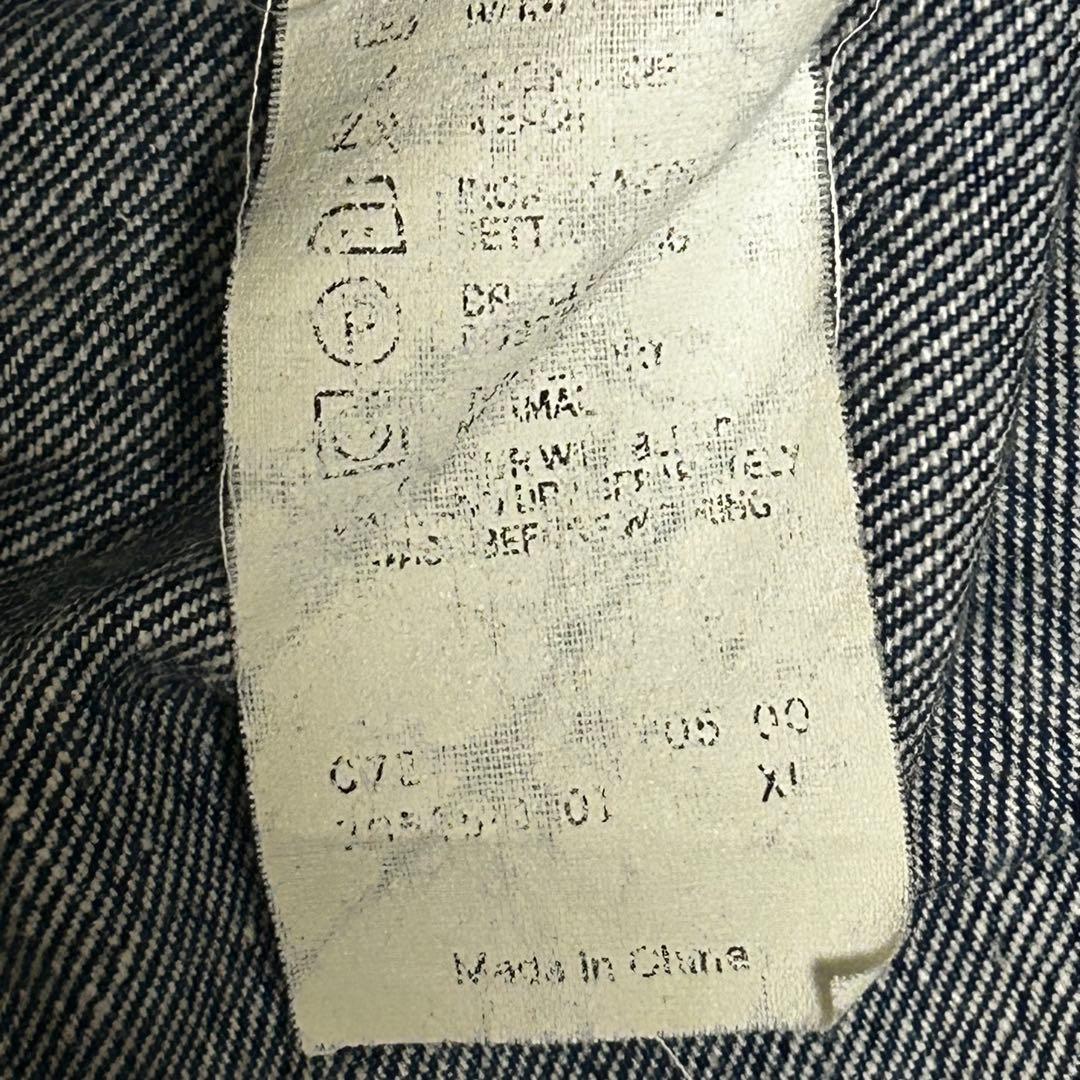 濃紺　00s Levi's 70505 デニムジャケット インディゴ　XL