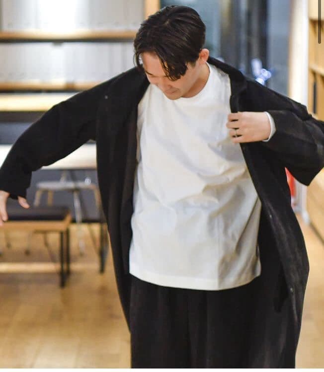 ユンドライ様専用/MUJI labo/コーデュロイ ロングシャツコート/L-XL