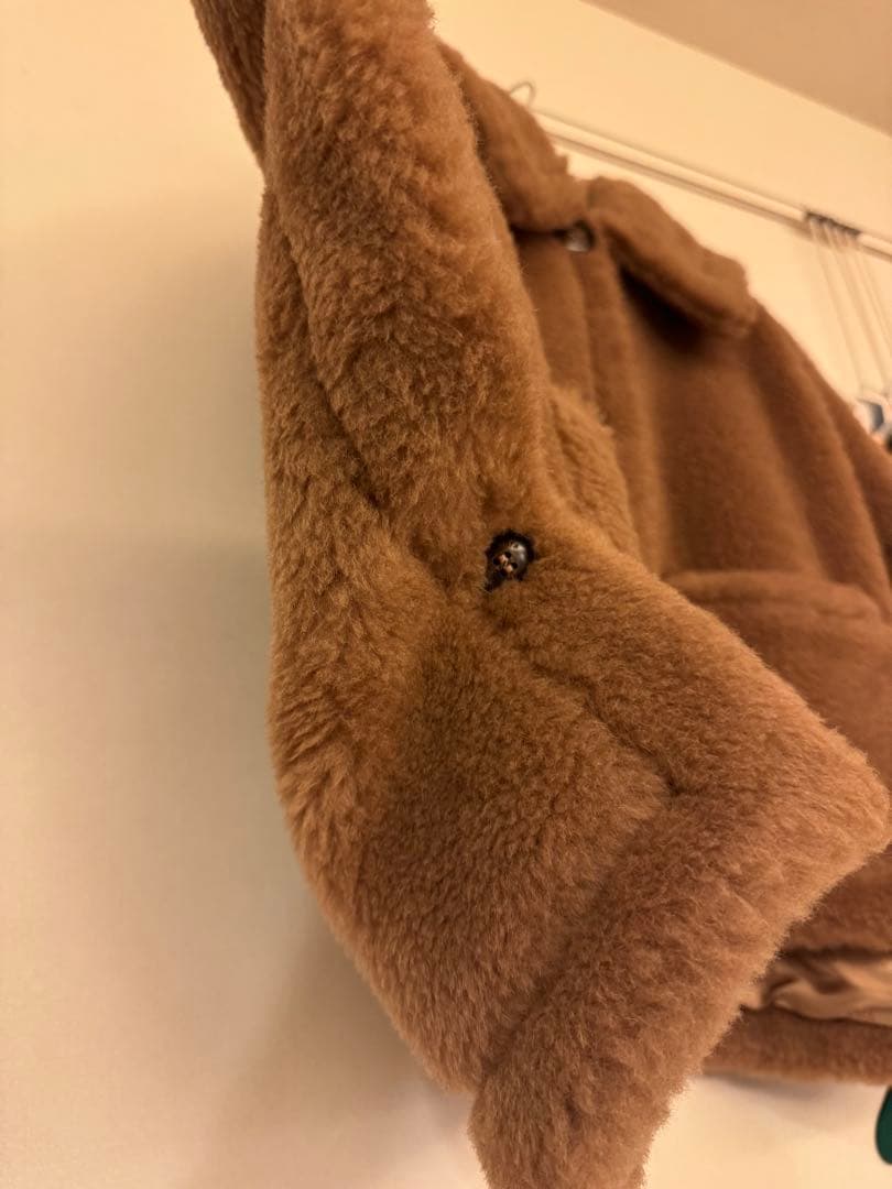 Max Mara ケープ　SMサイズ　ブラウン