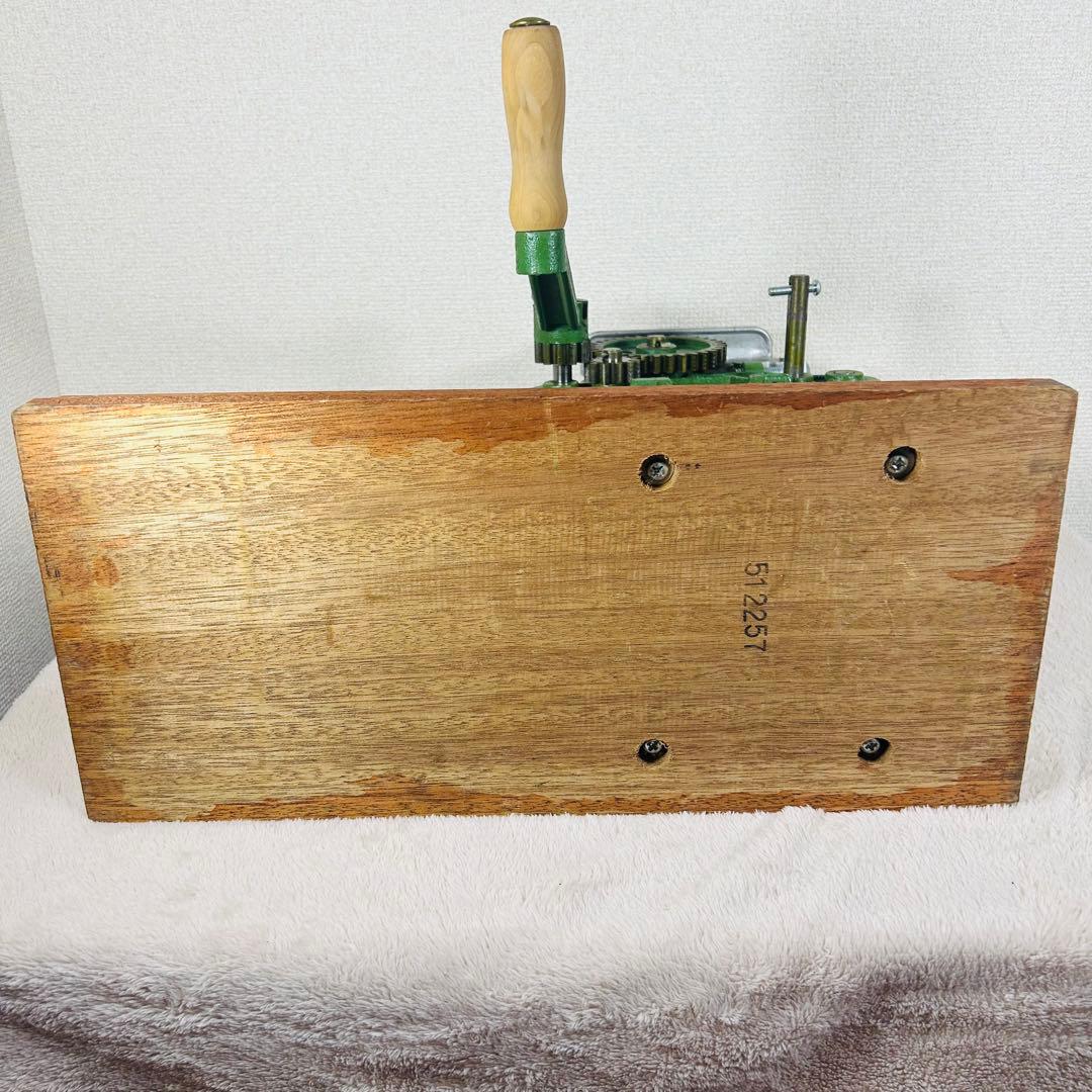 【美品】小野式製麺機　両刃型　2.2mm 6.0mm