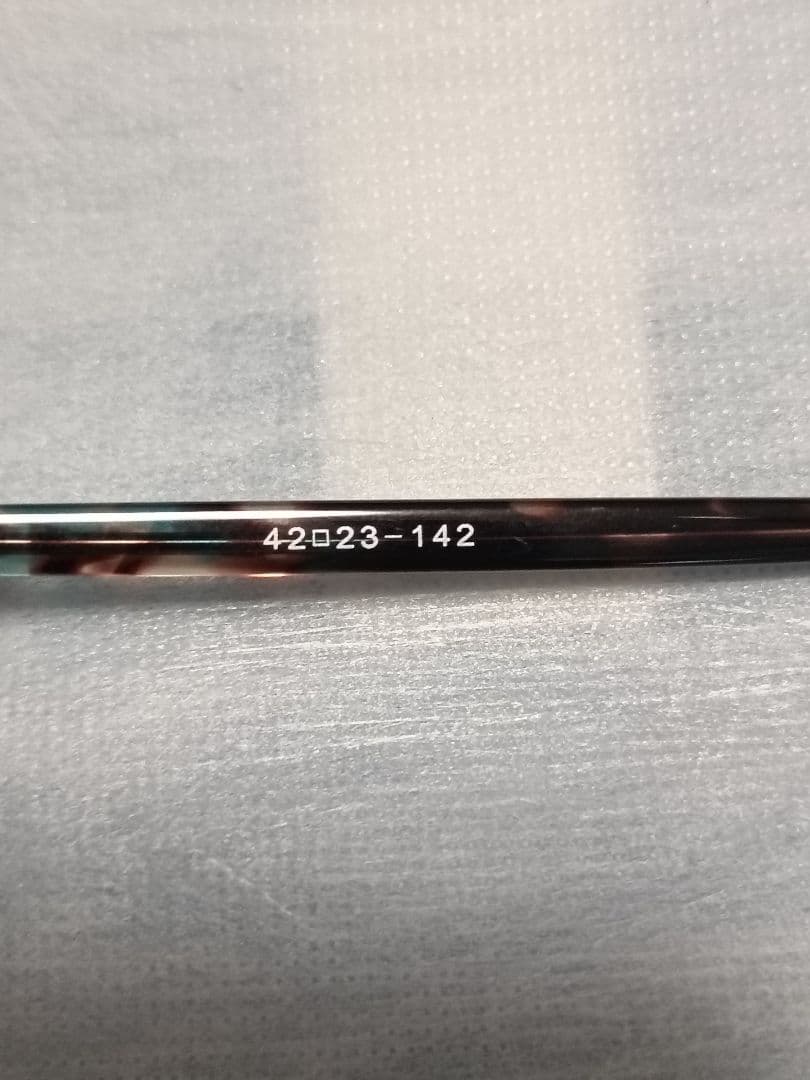 金子眼鏡 KV-119 BRGR 42□23-142 ケース付き