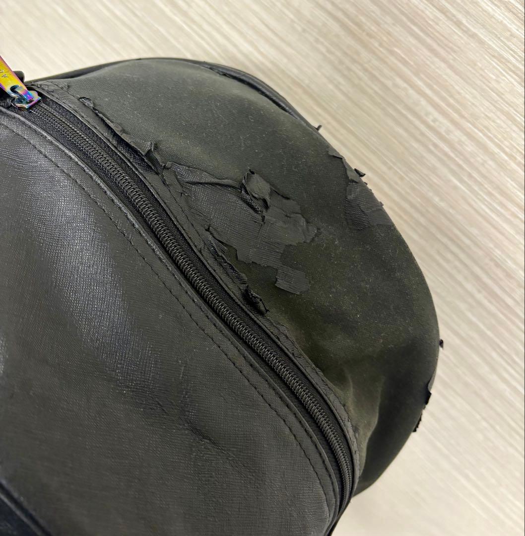 adidas Three Stripe Life キャディバッグ　黒