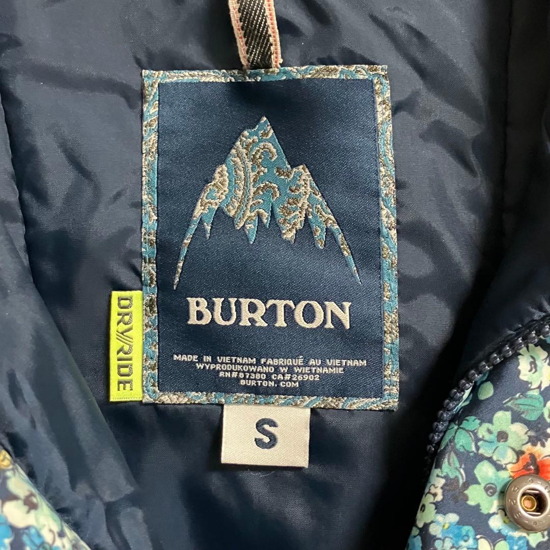 美品バートンレディースSスノーウェア雪山burtonスノーボードキッズガールズ