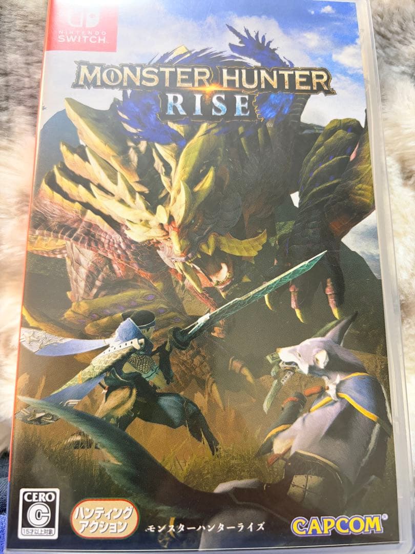 Nintendo Switch 本体 青/赤 オマケでモンハンライズ付き