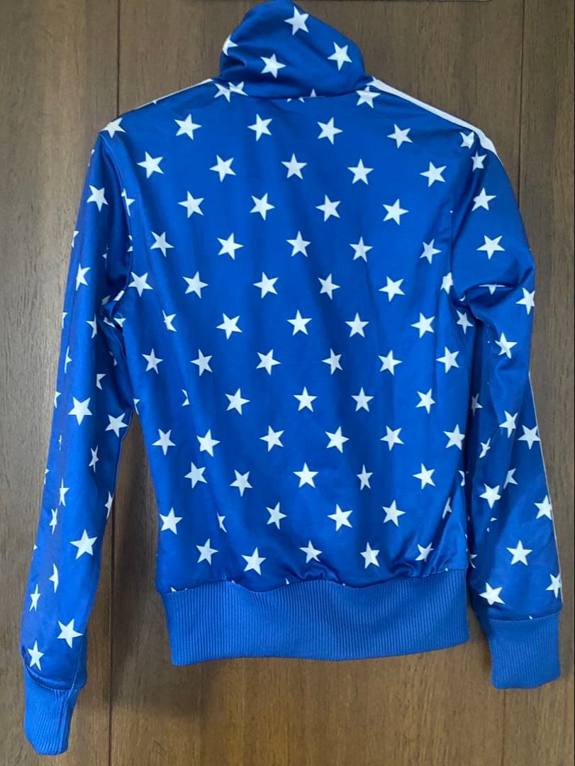 adidas 星柄 ジャージ M 希少 40周年 スター