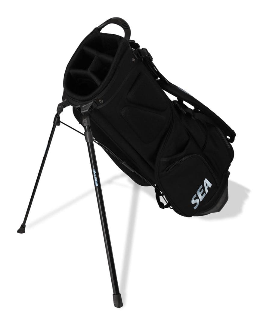 BRIEFING×WIND AND SEAキャディーバック、カバー4点set