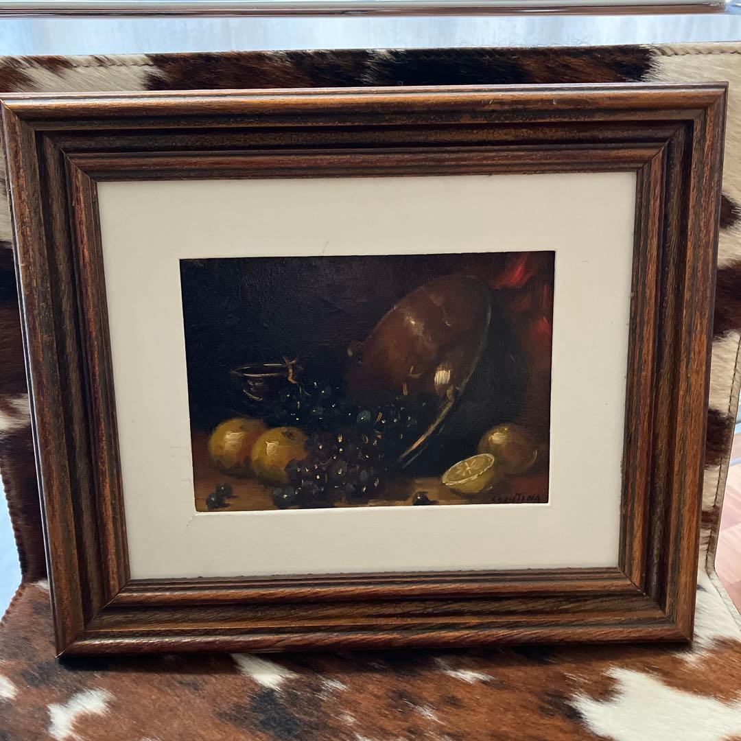 M.A caristina 静物画　油絵