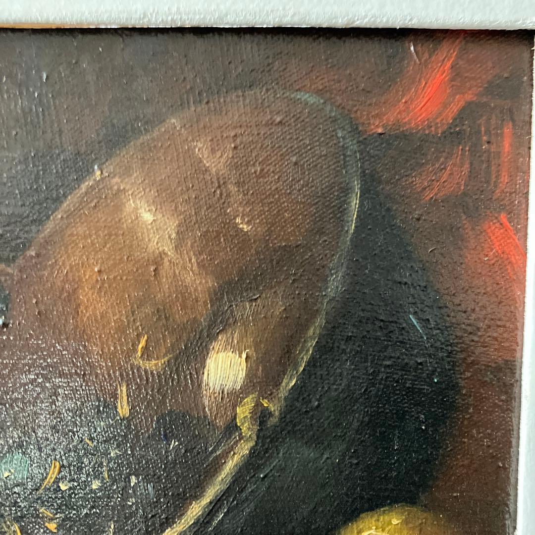 M.A caristina 静物画　油絵