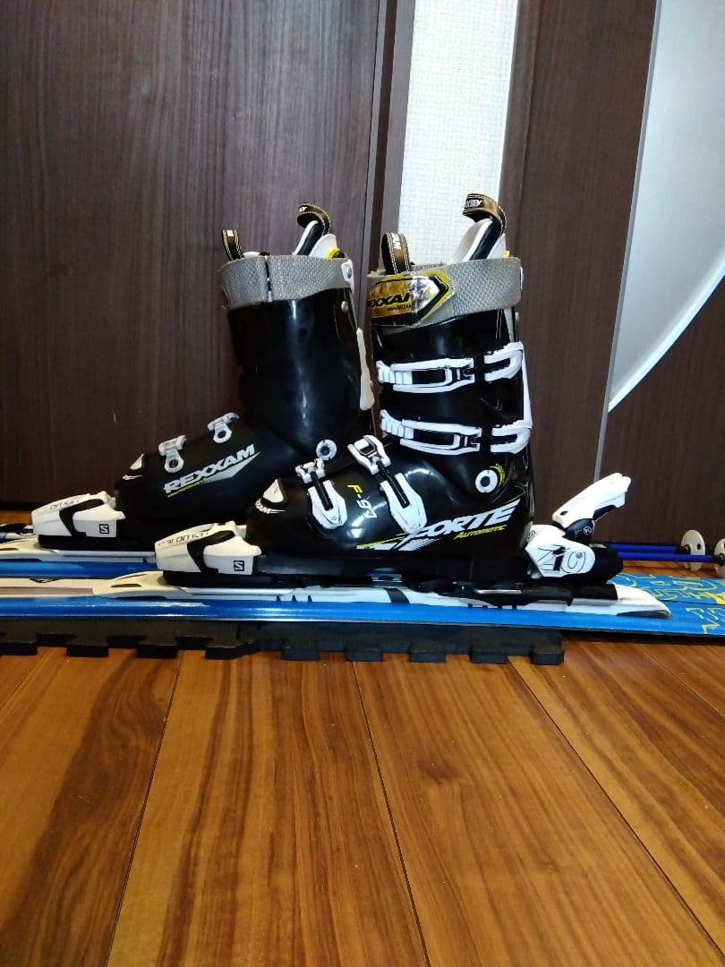 【ハイエンド】SALOMON/メンズ用/スキーセット/メンテ・WAX済み✔